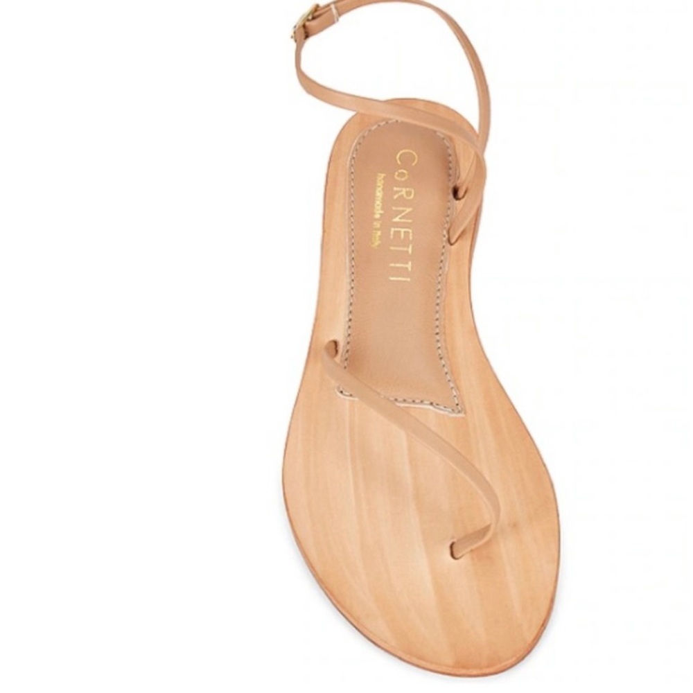 CoRNETTI Goloritze Sandal in Almond Size 39